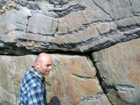 Folding in rocks at Porthtowan.jpg