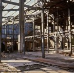 Cwmystwyth mill interior 1971.jpg