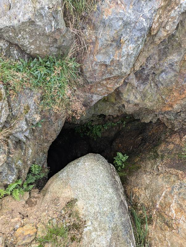 Moel y Gadair - open shaft