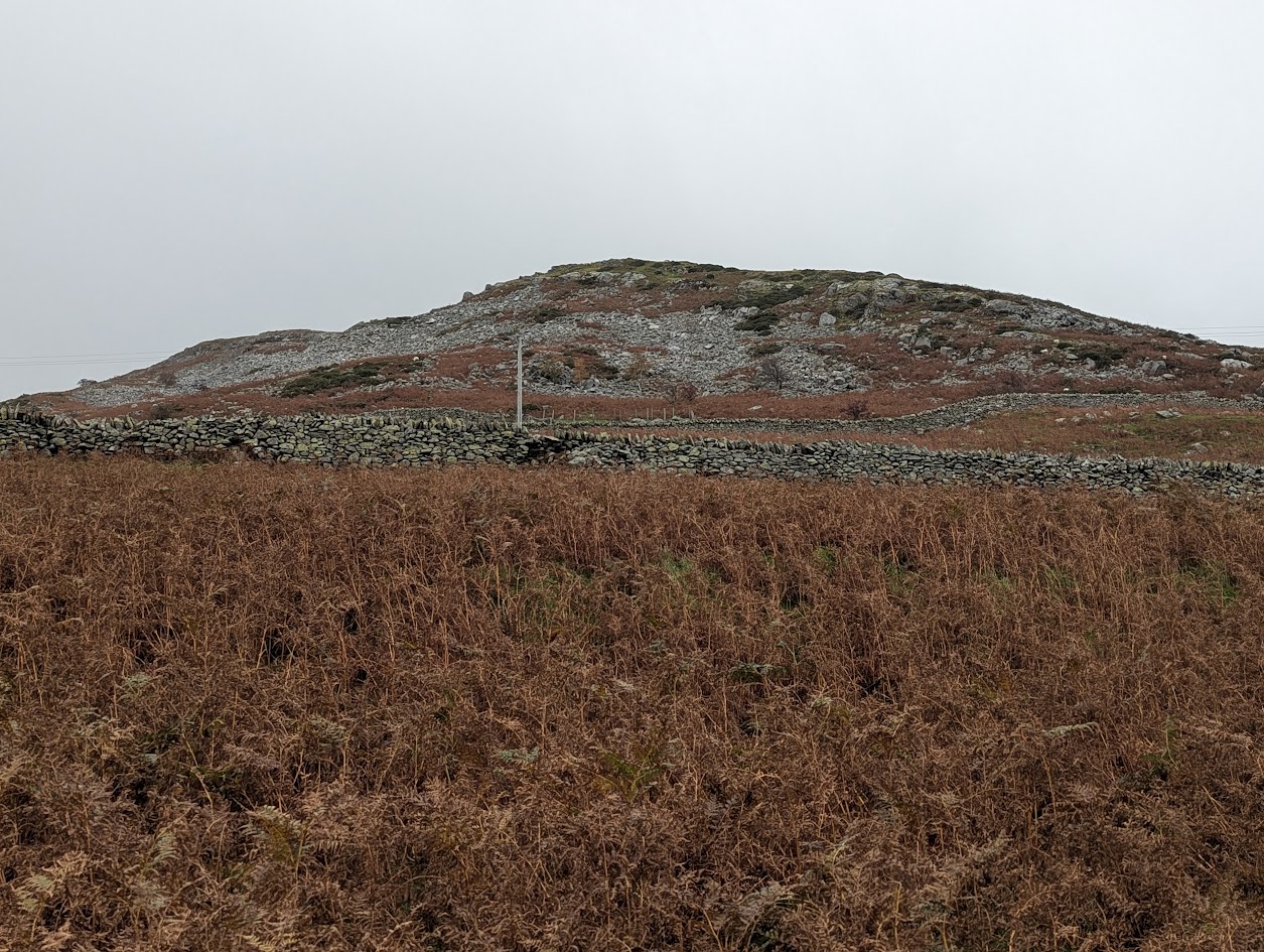 Looking towards Tan y Garth Hill, submitted by BertyBasset on 16-11-2025.
© Robin Griffiths Looking towards Tan y Garth Hill