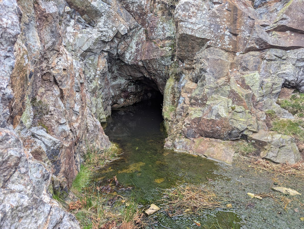 Tan y Garth flooded adit, submitted by BertyBasset on 16-11-2025.
© Robin Griffiths Tan y Garth flooded adit