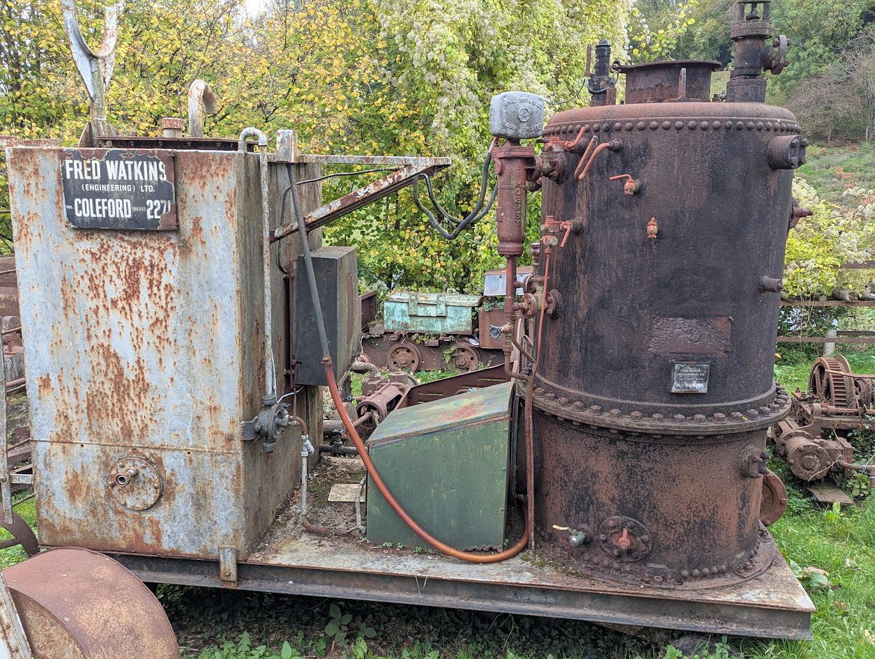 Clearwell Caves - machinery