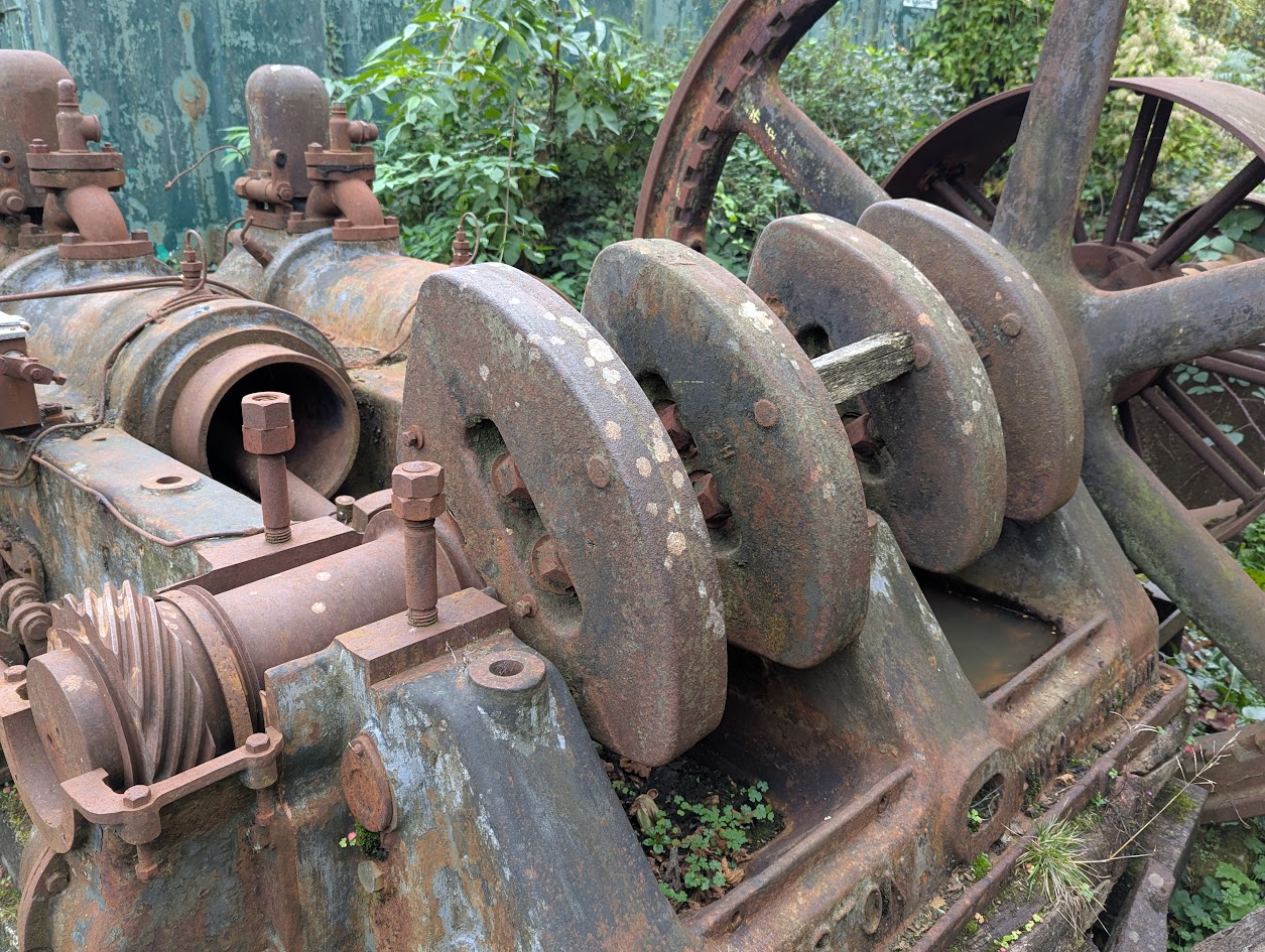 Clearwell Caves - machinery