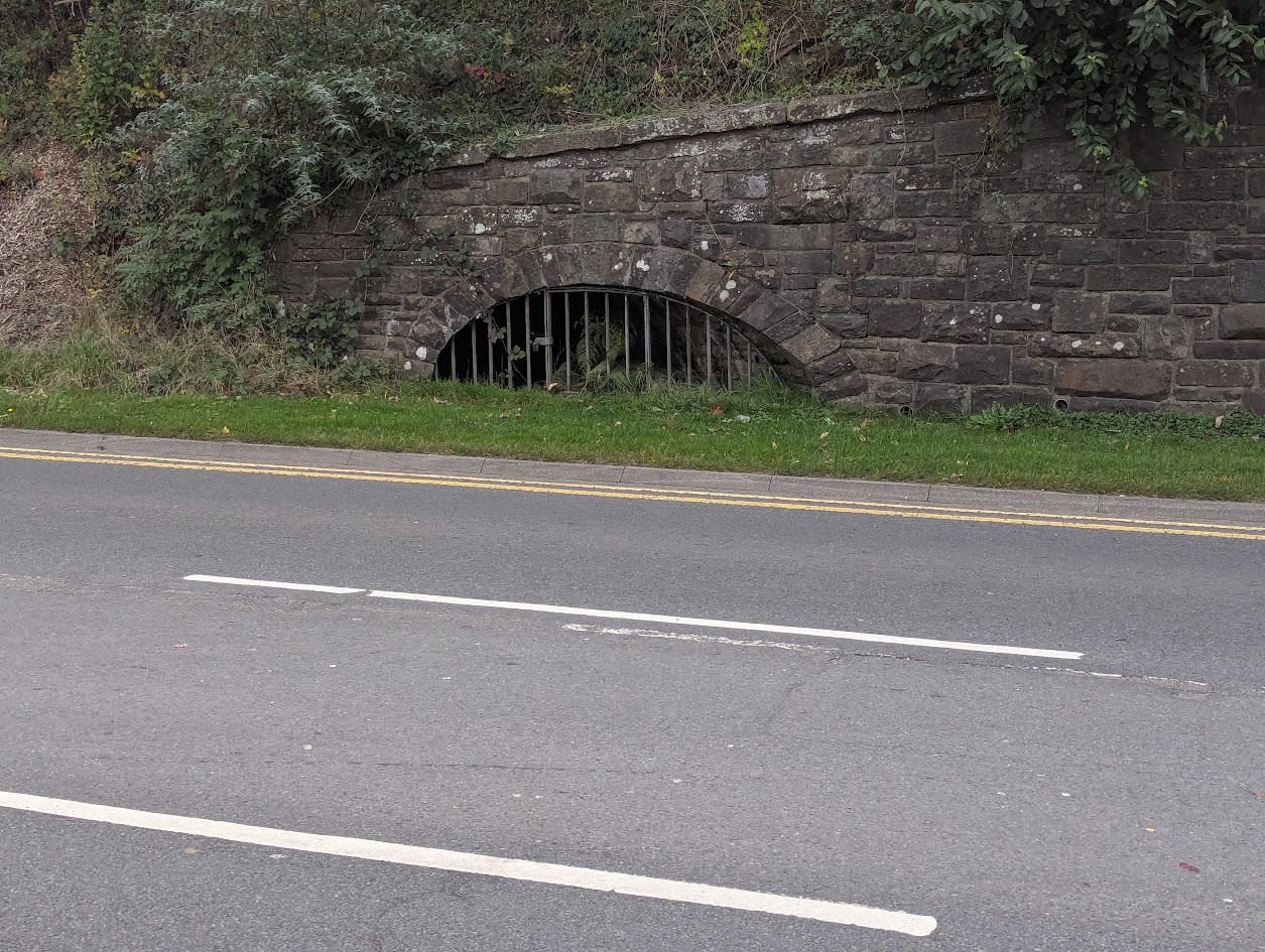 Entrance to Tranch/Wainfelin Mine on the A4043, submitted by BertyBasset on 16-11-2025.
© Robin Griffiths Entrance to Tranch/Wainfelin Mine on the A4043