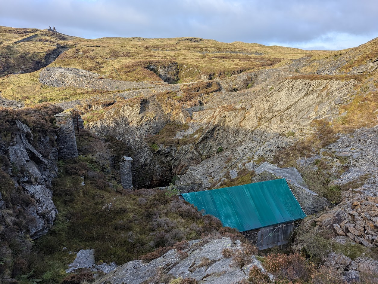 Maenofferen - entrance incline