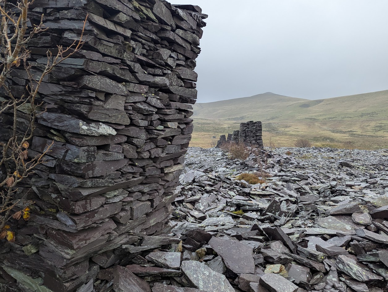 Launder supports bringing water from Llyn Gaseg, submitted by BertyBasset on 16-11-2025.
© Robin Griffiths Launder supports bringing water from Llyn Gaseg