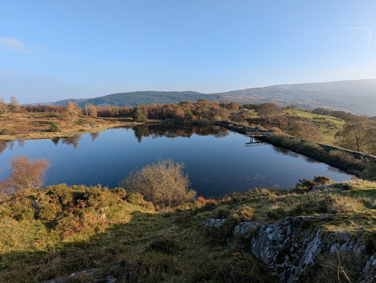 Reservoir supplying Rhwigoch
