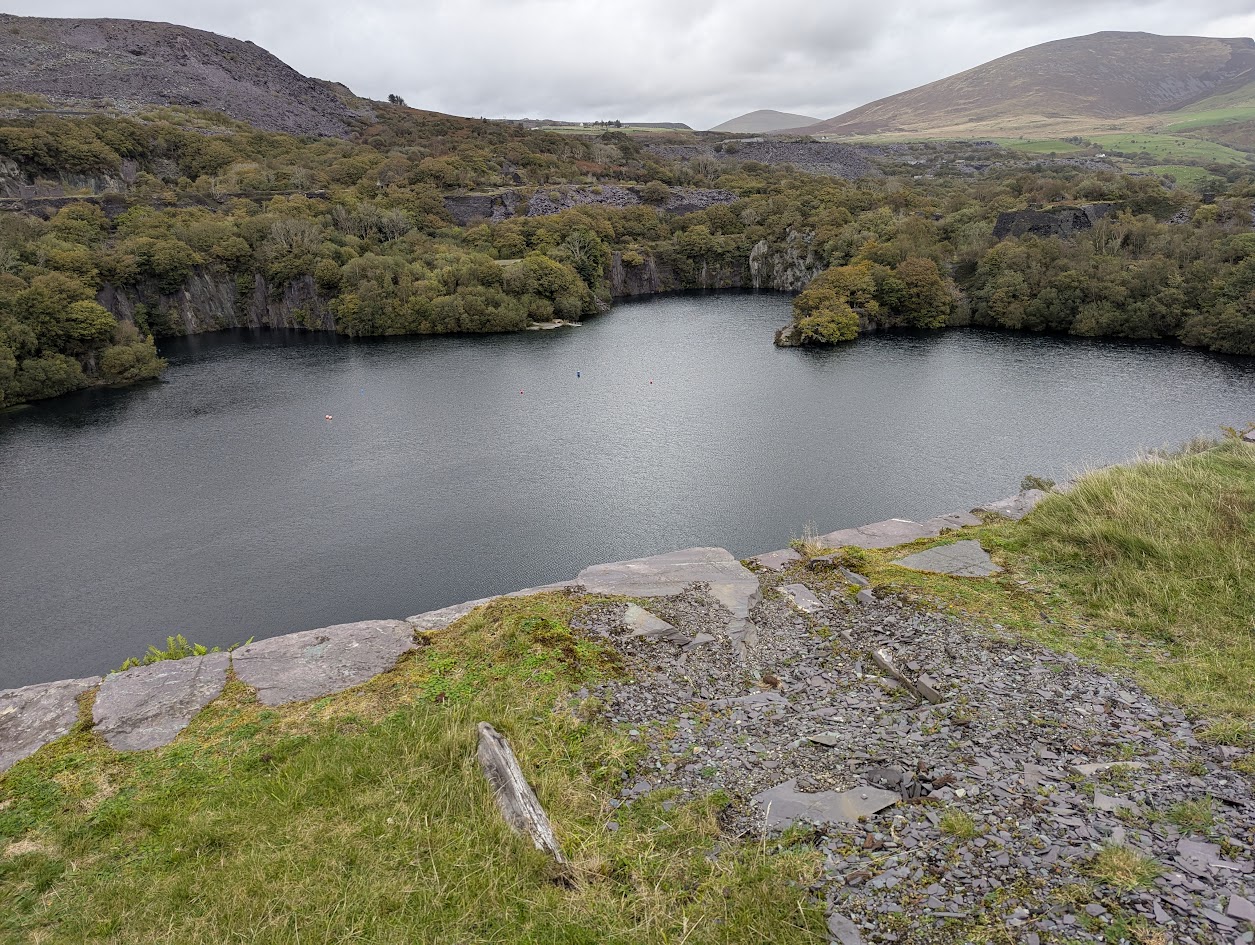 Main Pit from top of 'pyramid'