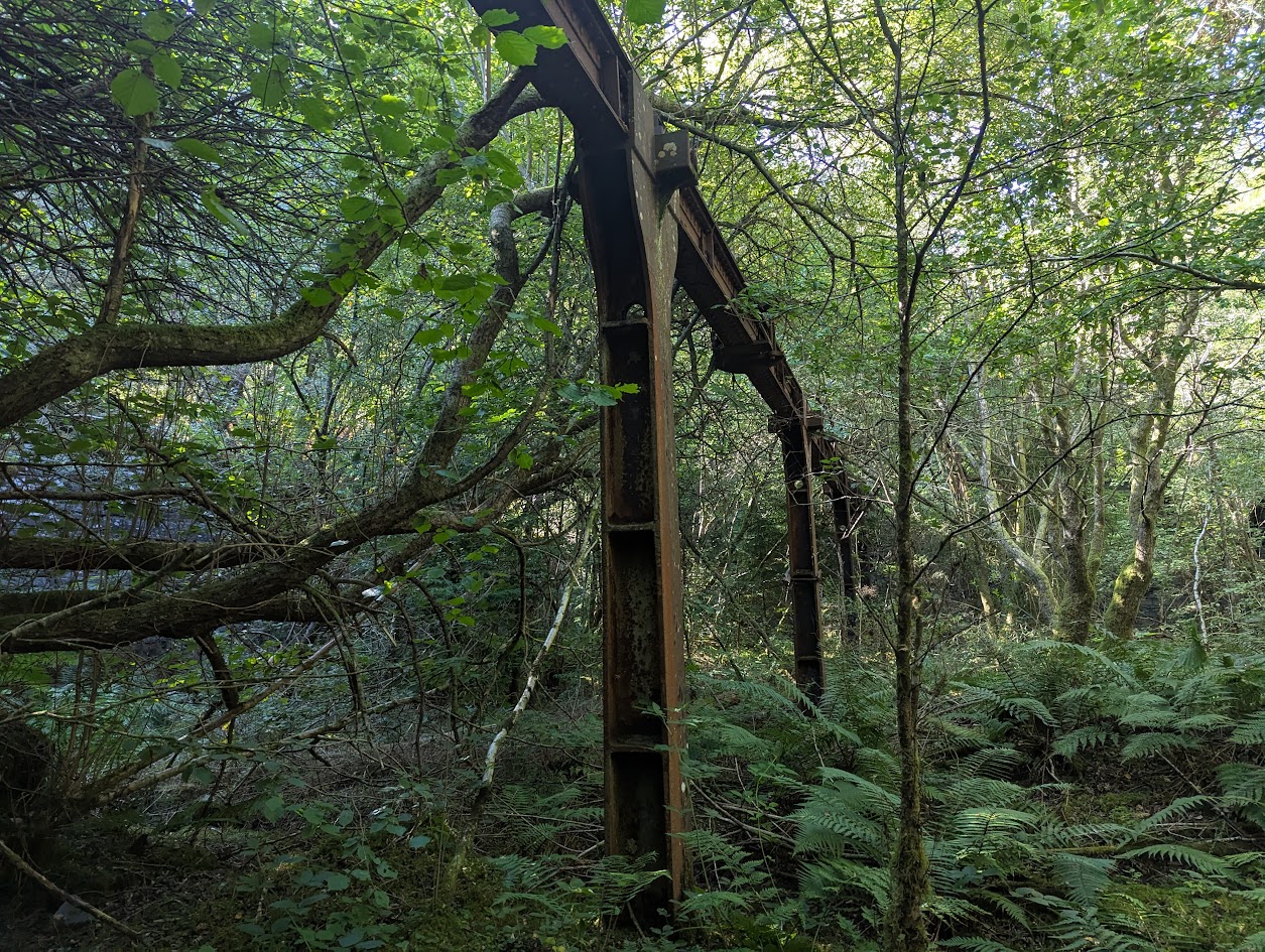 Hafodlas - cast iron gantry, submitted by BertyBasset on 16-11-2025.
© Robin Griffiths Hafodlas - cast iron gantry