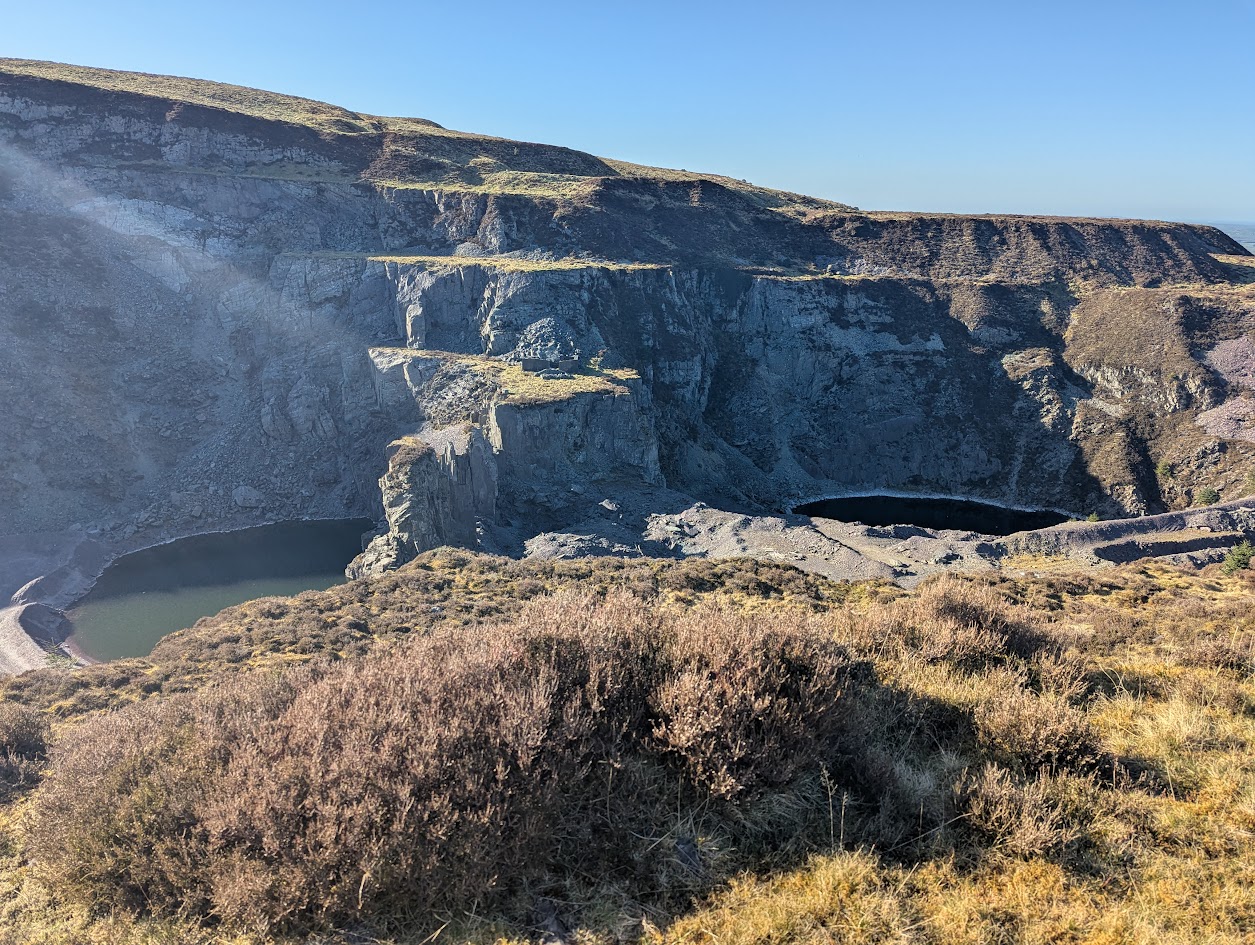 Overlooking two of Alexandra's pits, submitted by BertyBasset on 17-11-2025.
© Robin Griffiths Overlooking two of Alexandra's pits