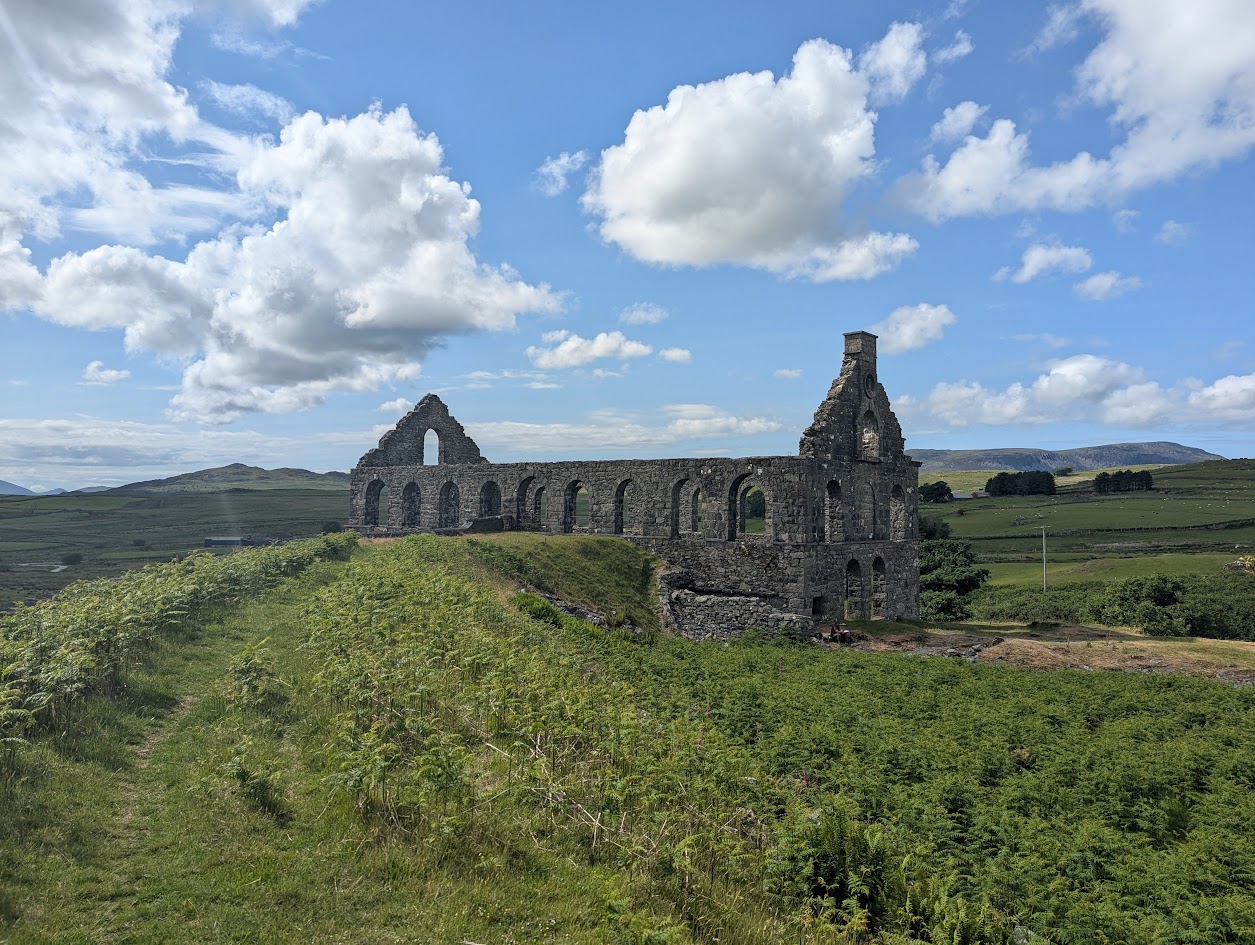 Tramway leading to Ynys y Pandy, submitted by BertyBasset on 16-11-2025.
© Robin Griffiths Tramway leading to Ynys y Pandy