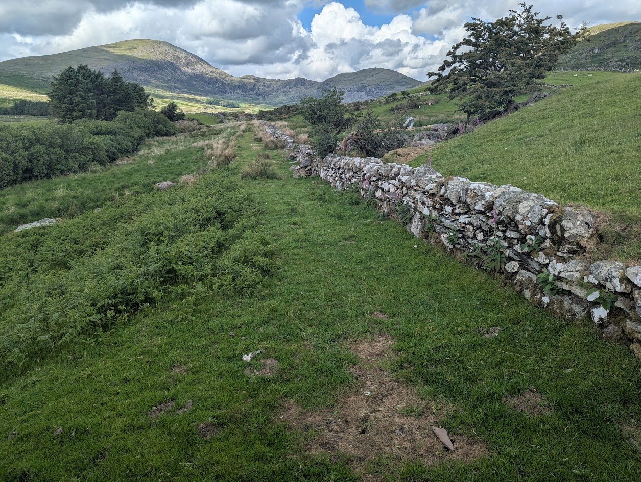 Tramway with Gorseddau Quarry in background, submitted by BertyBasset on 16-11-2025.
© Robin Griffiths Tramway with Gorseddau Quarry in background