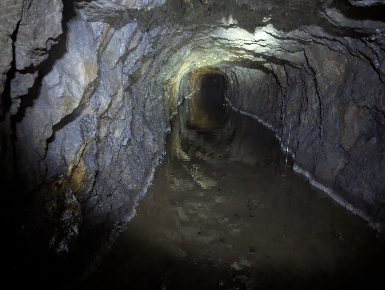 Adit leading from Voty/Bowydd pit, submitted by BertyBasset on 16-11-2025.
© Robin Griffiths Adit leading from Voty/Bowydd pit