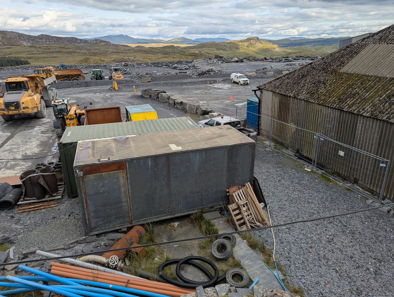 Bwlch y Slaters - modern working