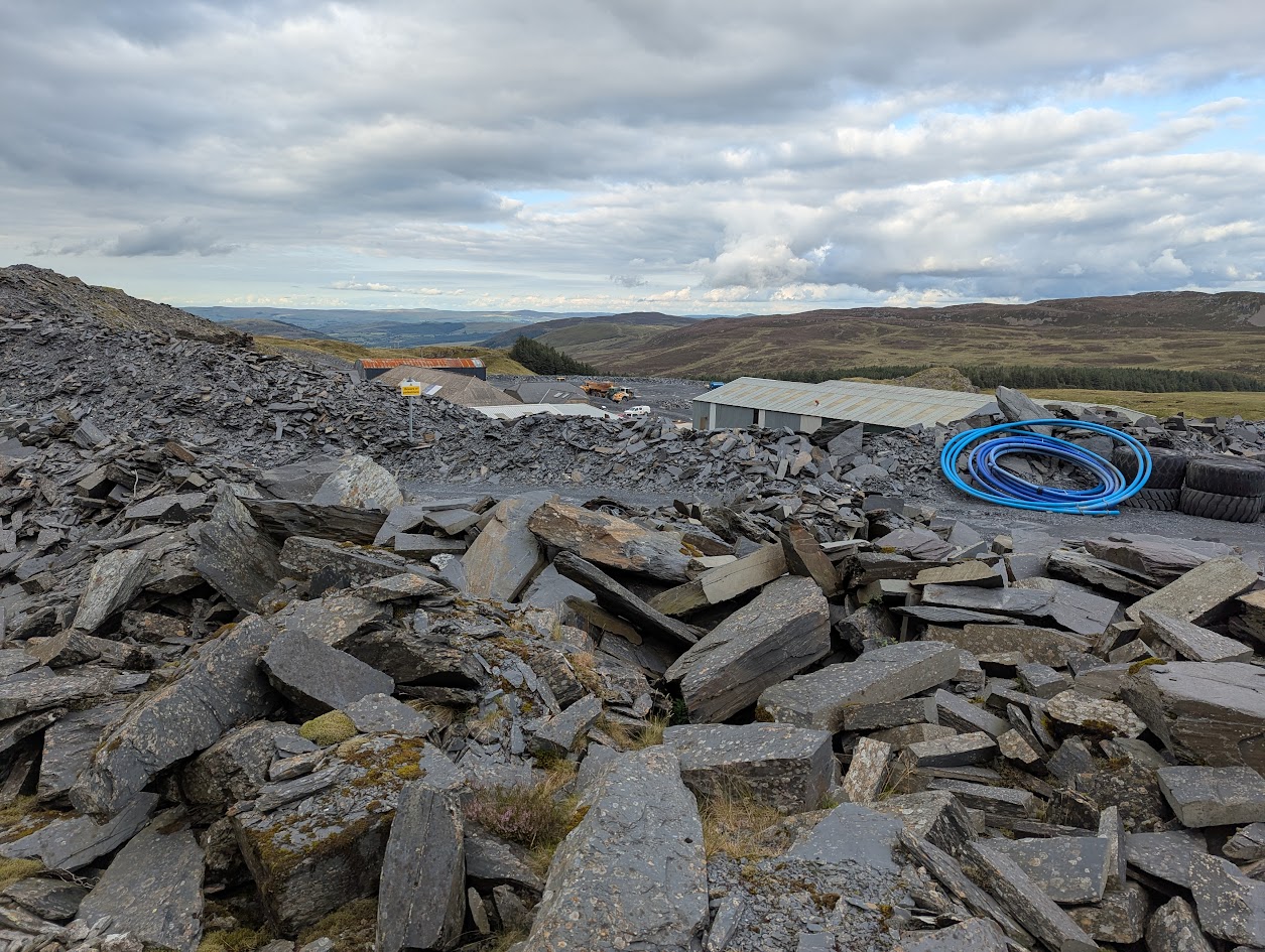 Bwlch y Slaters - modern working