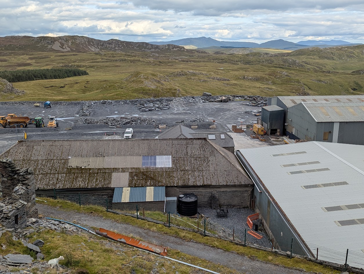 Bwlch y Slaters - modern working