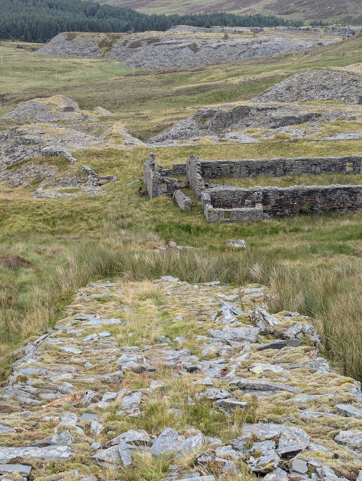 Uphaulage incline from Blaen y Cwm mill, submitted by BertyBasset on 16-11-2025.
© Robin Griffiths Uphaulage incline from Blaen y Cwm mill