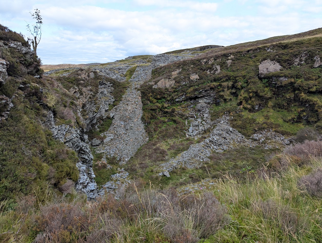 Incline to pit, Blaen y Cwm, submitted by BertyBasset on 16-11-2025.
© Robin Griffiths Incline to pit, Blaen y Cwm