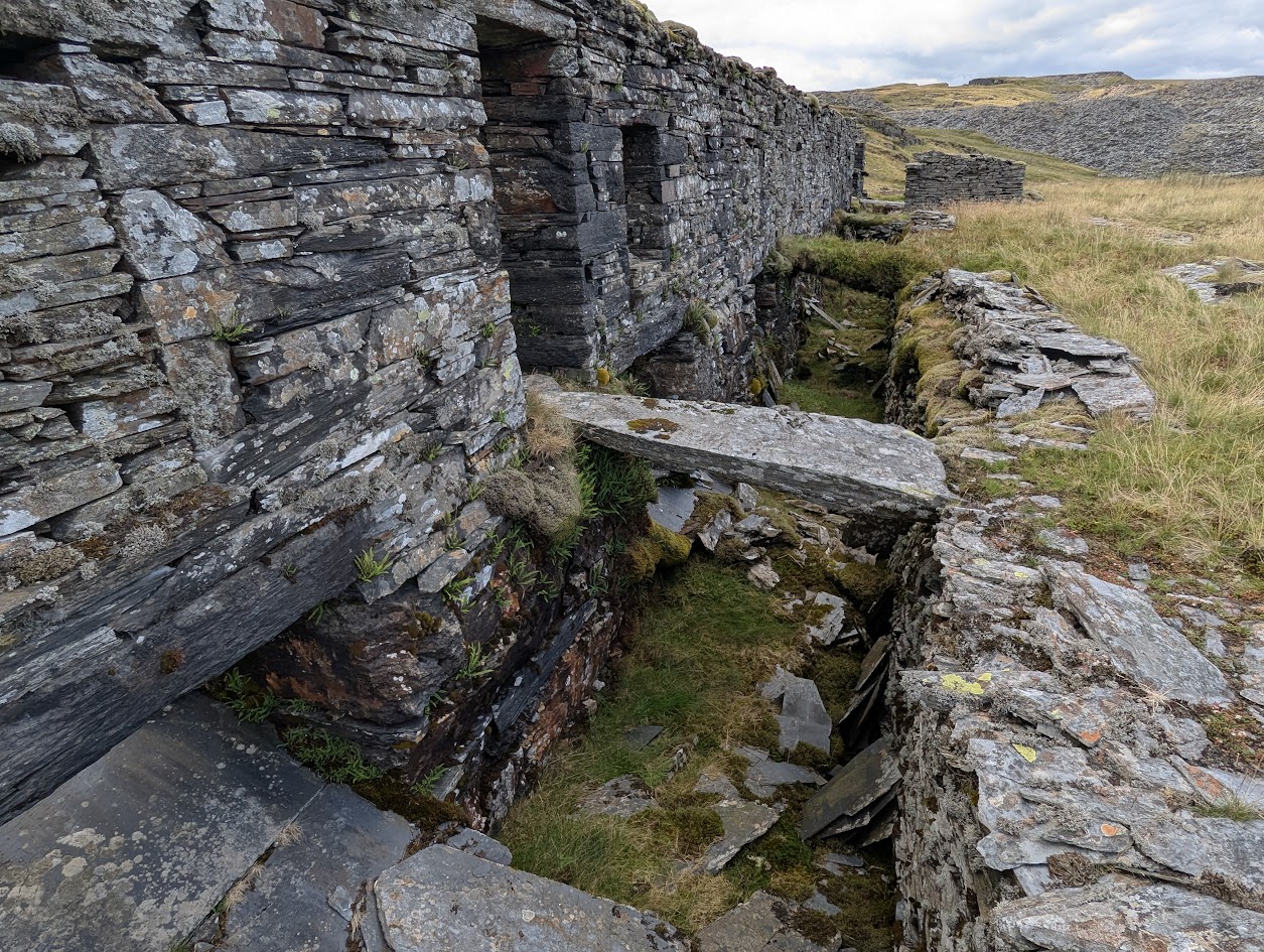 Blaen y Cwm mill waste channel, submitted by BertyBasset on 16-11-2025.
© Robin Griffiths Blaen y Cwm mill waste channel