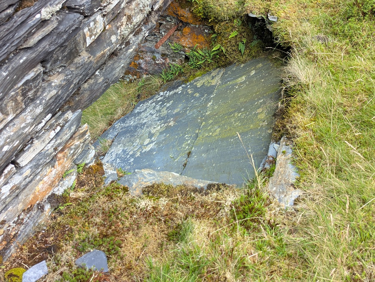 Blaen y Cwm mill waste channel chute, submitted by BertyBasset on 16-11-2025.
© Robin Griffiths Blaen y Cwm mill waste channel chute