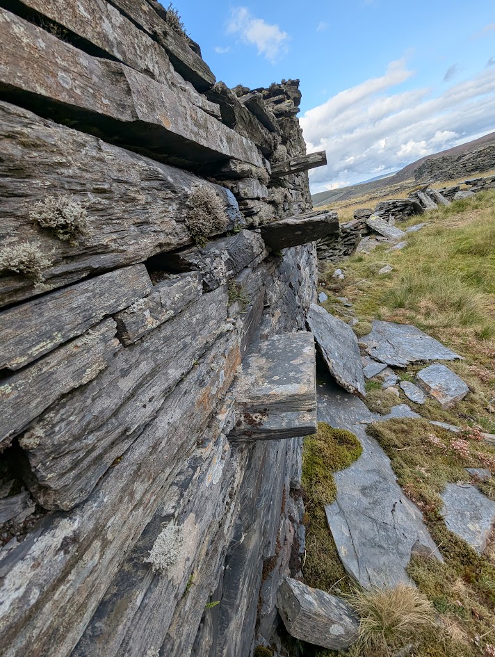 Blaen y Cwm cantilivered steps on wheelpit, submitted by BertyBasset on 16-11-2025.
© Robin Griffiths Blaen y Cwm cantilivered steps on wheelpit