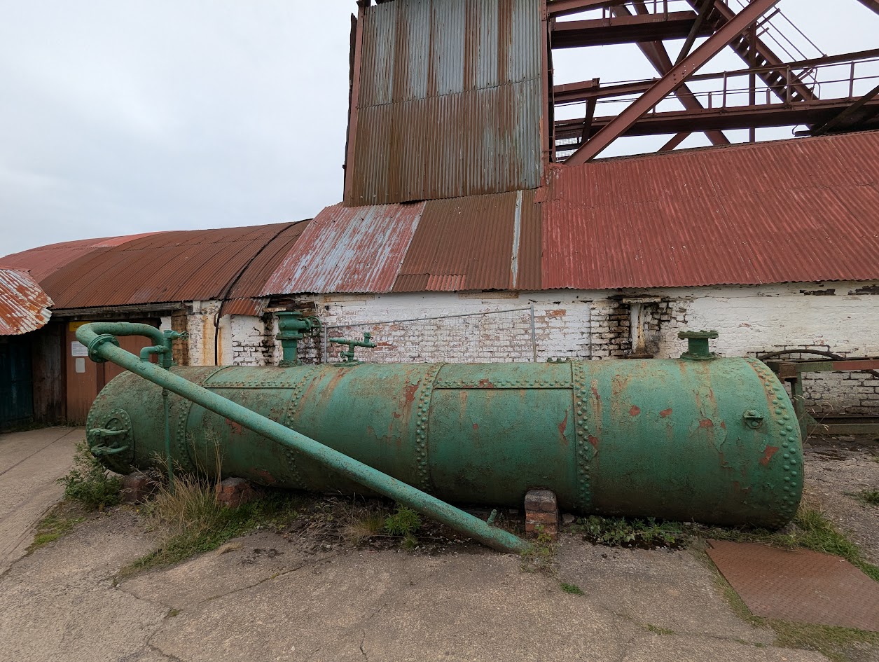 Compressor reservoir, submitted by BertyBasset on 16-11-2025.
© Robin Griffiths Compressor reservoir