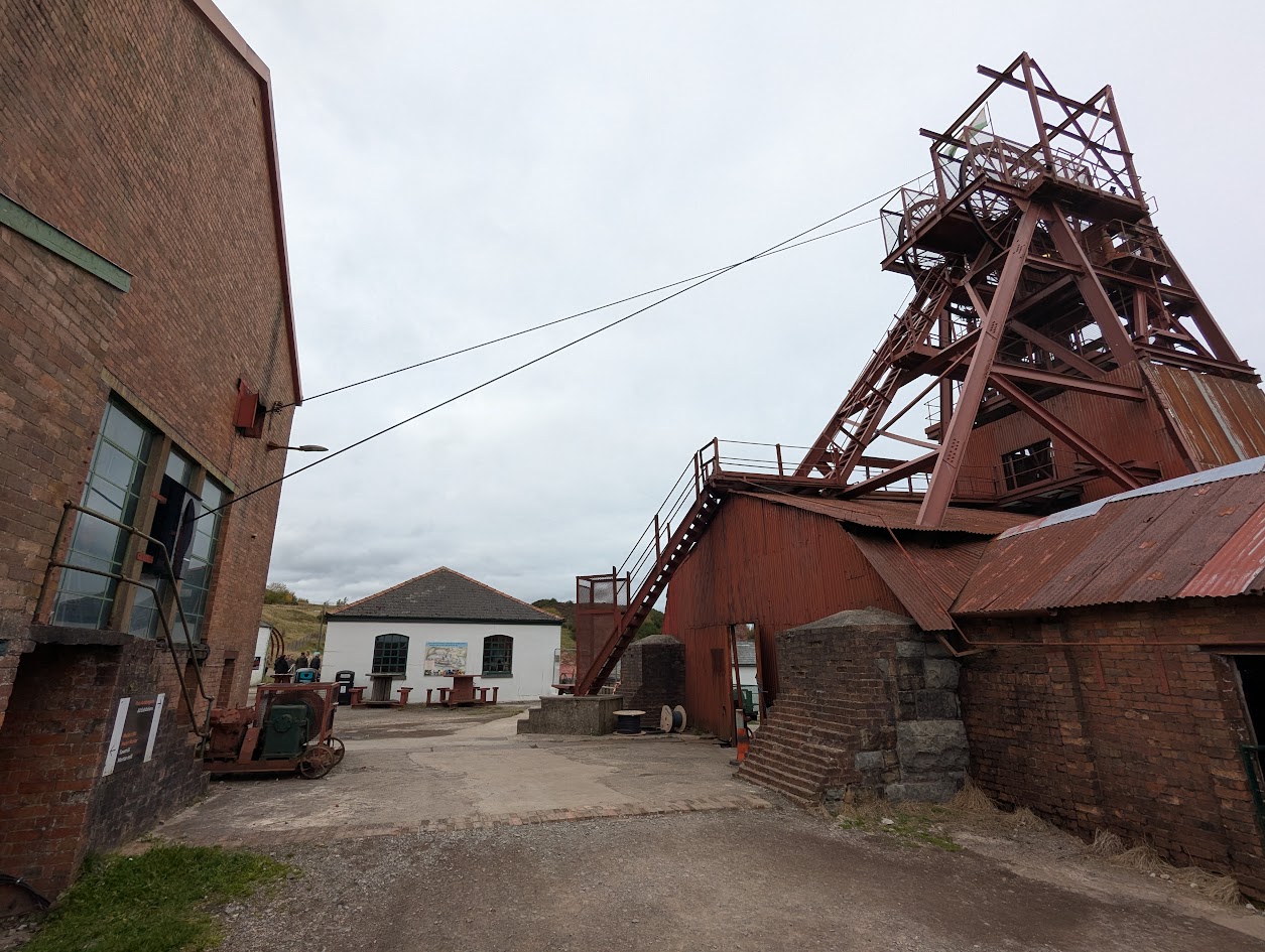 Winding house and pit head, submitted by BertyBasset on 16-11-2025.
© Robin Griffiths Winding house and pit head