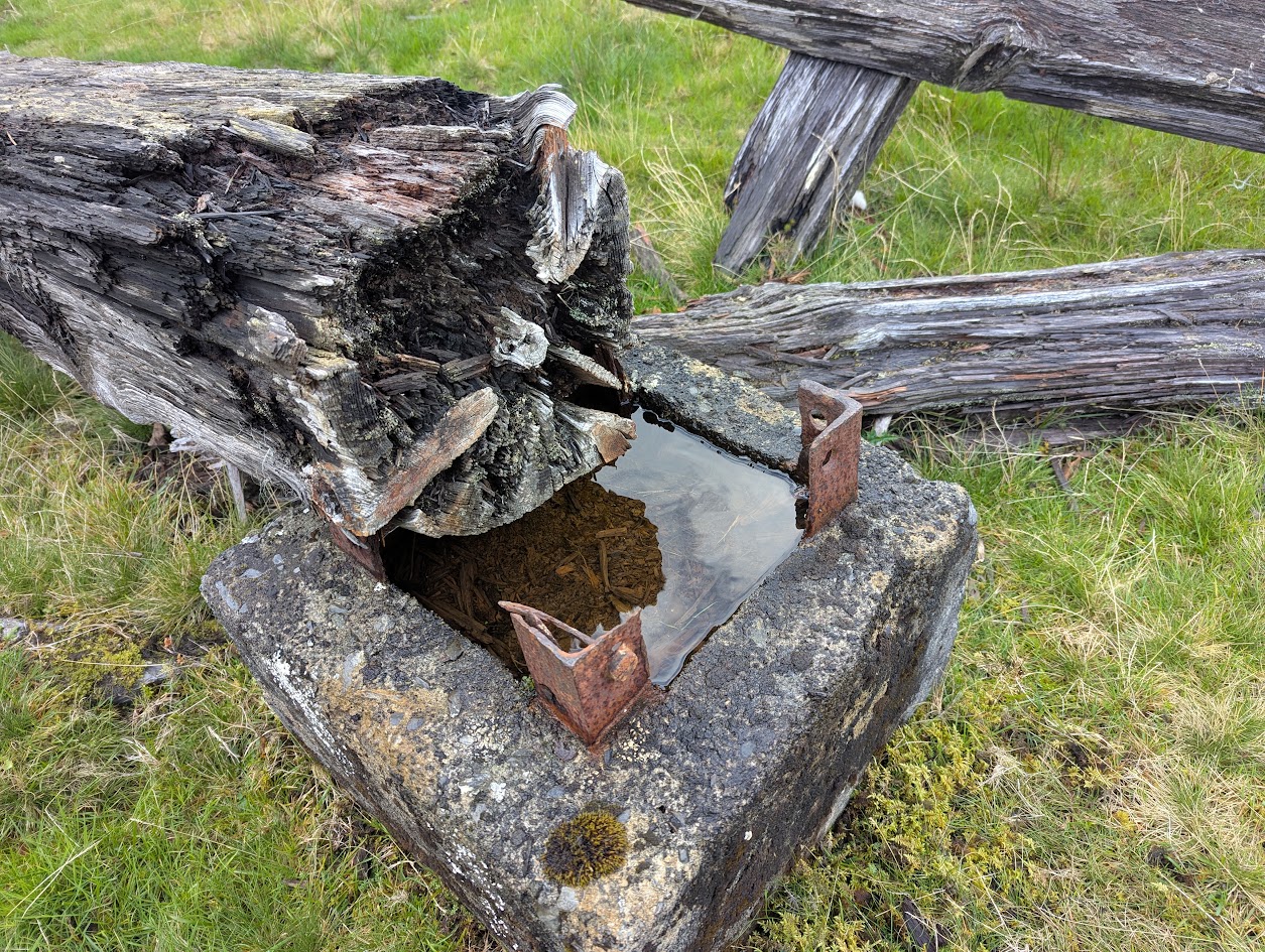 Rhos Slate Quarry - Roof support 