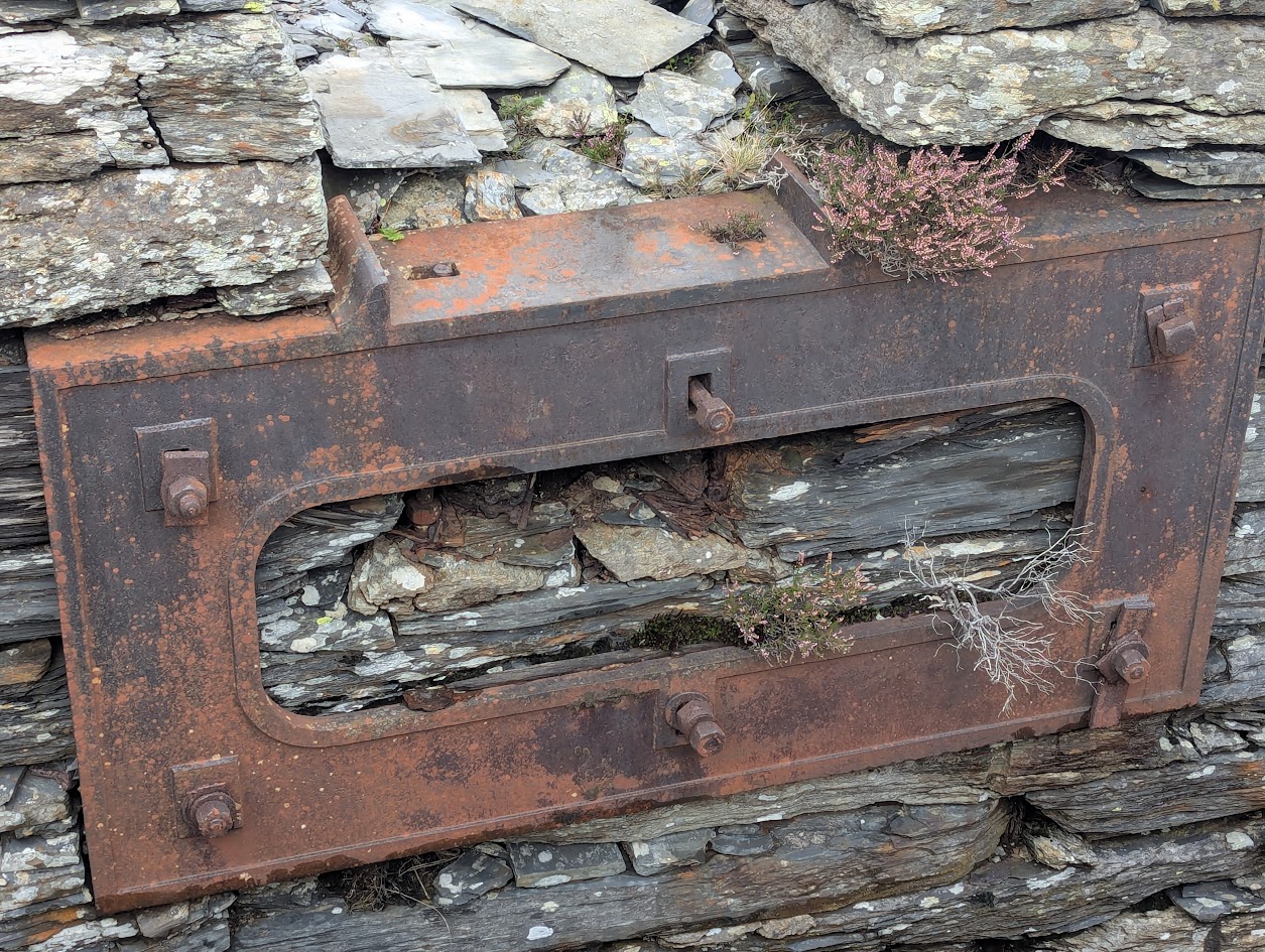 Rhos Slate Quarry Waterwheel Support