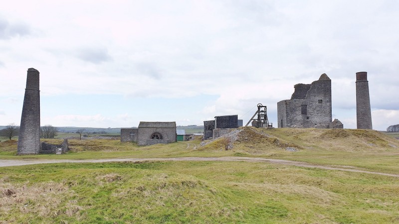 Magpie Lead Mine near Sheldon in Derbyshire