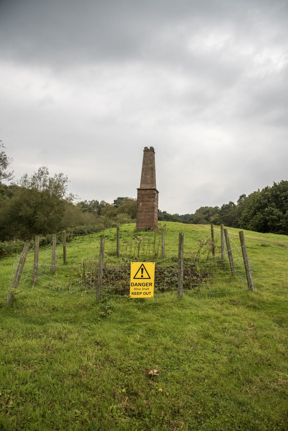 Gallantry Bank Chimney and shaft