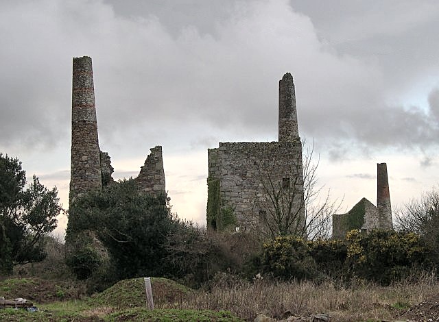 Engine houses at Wheal Peevor