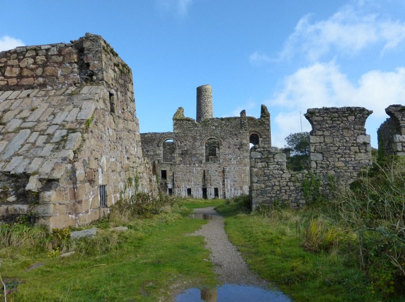 The remains of Wheal Frances