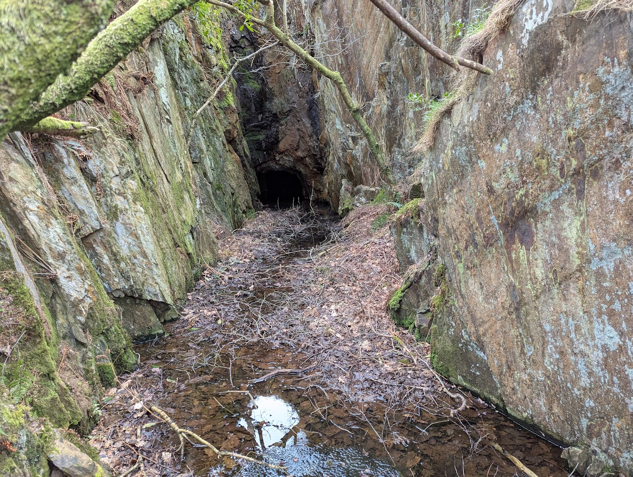 Ystrad Iron Mine - adit, submitted by BertyBasset on 08-05-2025.
© Robin Griffiths Ystrad Iron Mine - adit