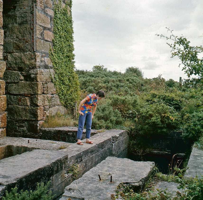 Hawkes Shaft Killifreth 1972 , submitted by Dickie Bird on 12-03-2026.
with permission © Richard Bird Hawkes Shaft Killifreth 1972