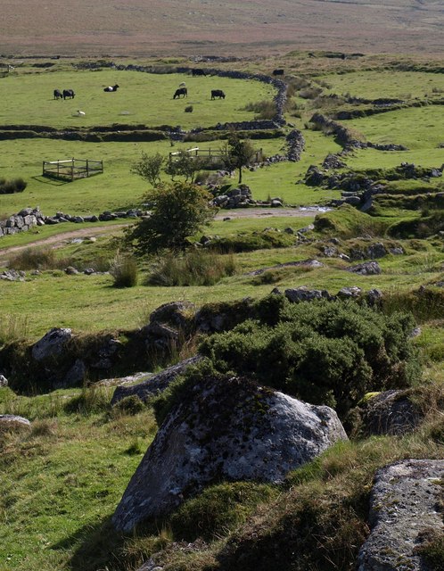 Whiteworks The extensive remains of tin mining activities overlooking Fox Tor Mire