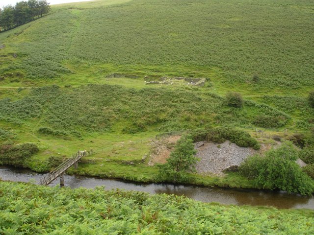 Wheal Eliza Ruin of C19th iron mine.