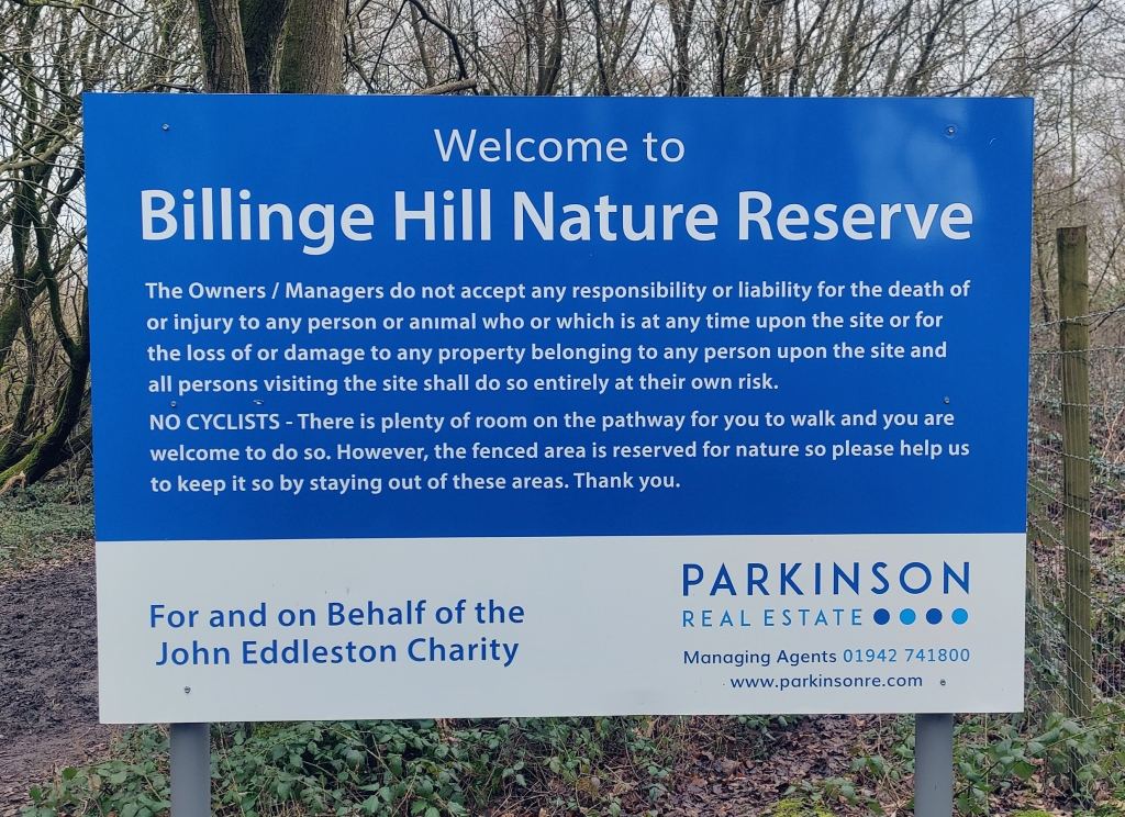 Landfill area fenced