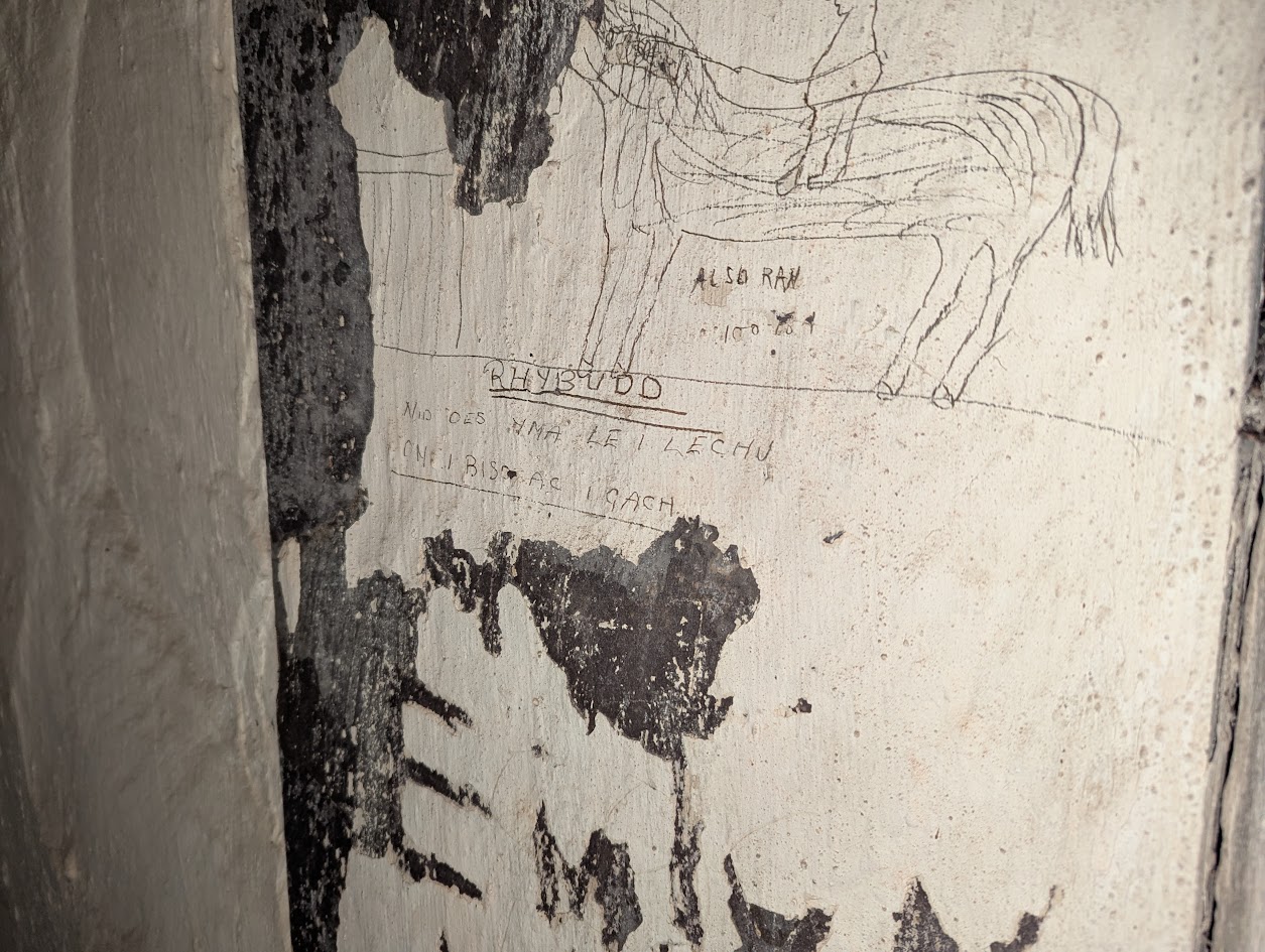 Penyrorsedd - toilet graffiti, submitted by BertyBasset on 08-05-2025.
© Robin Griffiths Penyrorsedd - toilet graffiti