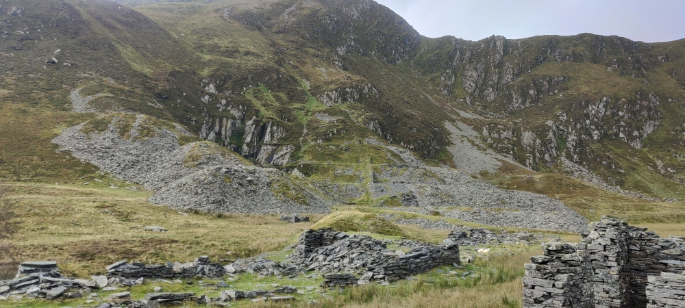 Quarry from mills area