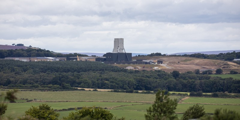 Woodsmith Mine complex from Fylingdales Moor