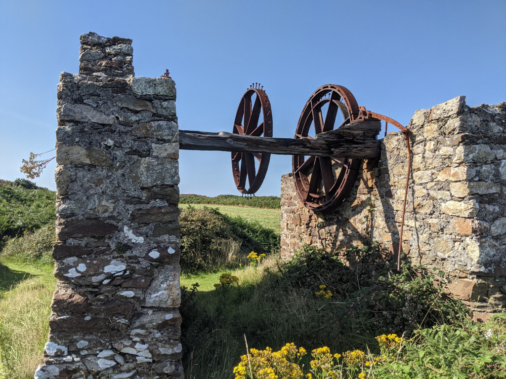 Borth Wen Brickworks - incline brakehouse