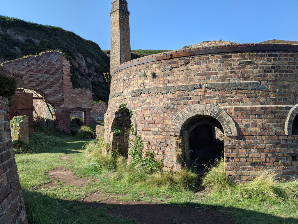 Borth Wen Brickworks - kilns