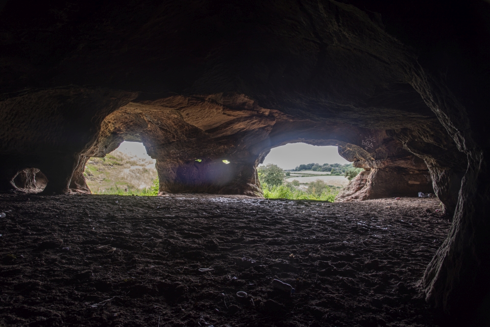 Out towards the main entrances