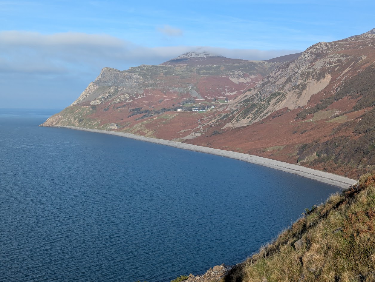 Carreg y Llam - view towards 'Nant'
