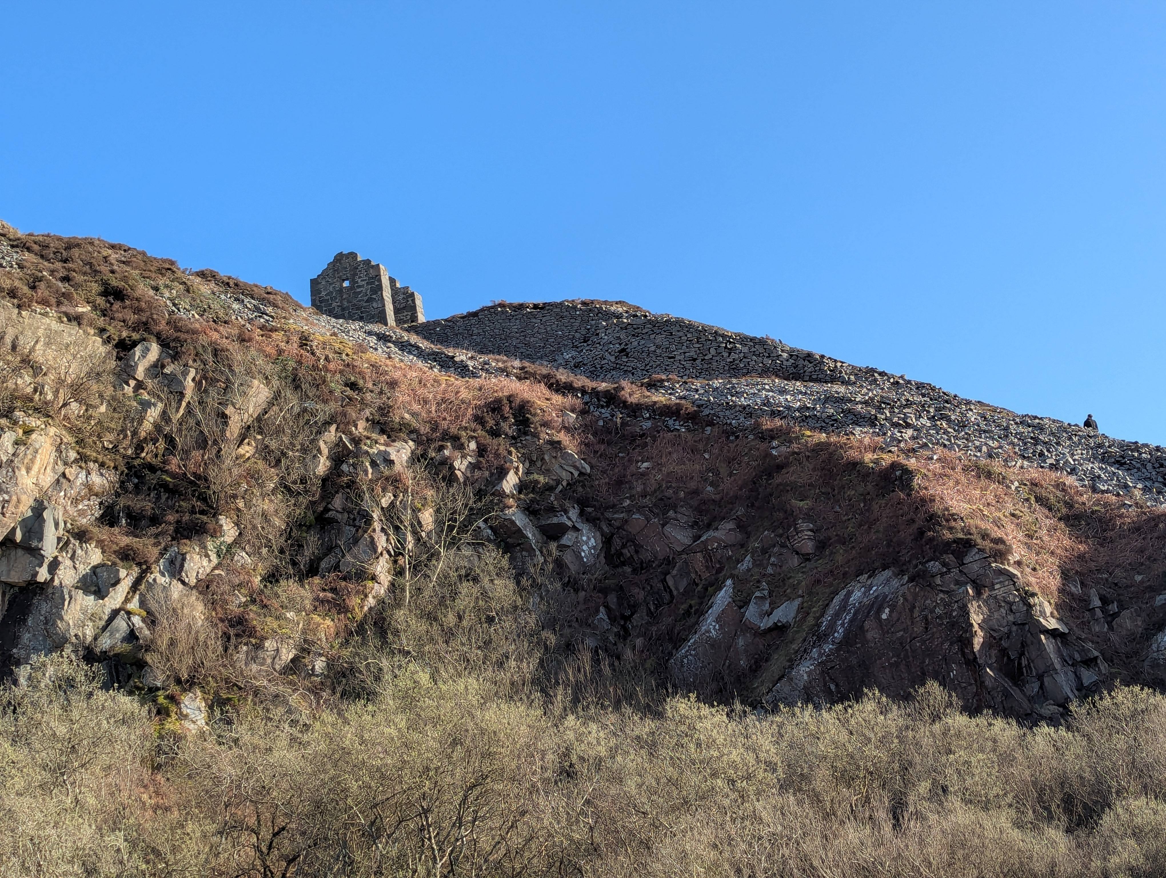 Upper storey of Gwylwyr incline