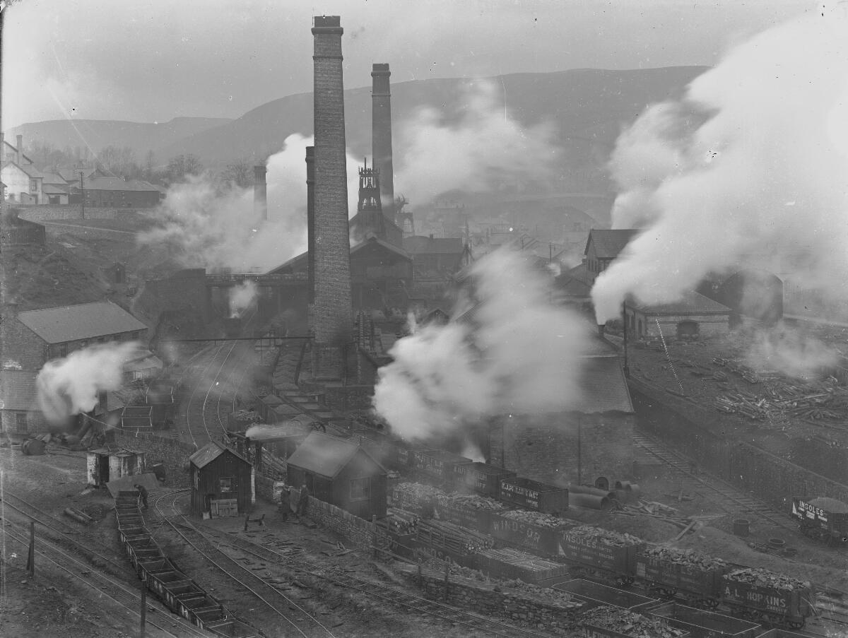 Cymer Colliery, Porth, Rhondda c1905