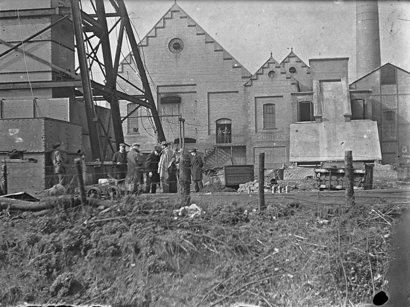First attempt entering Gresford following 1934 explosion