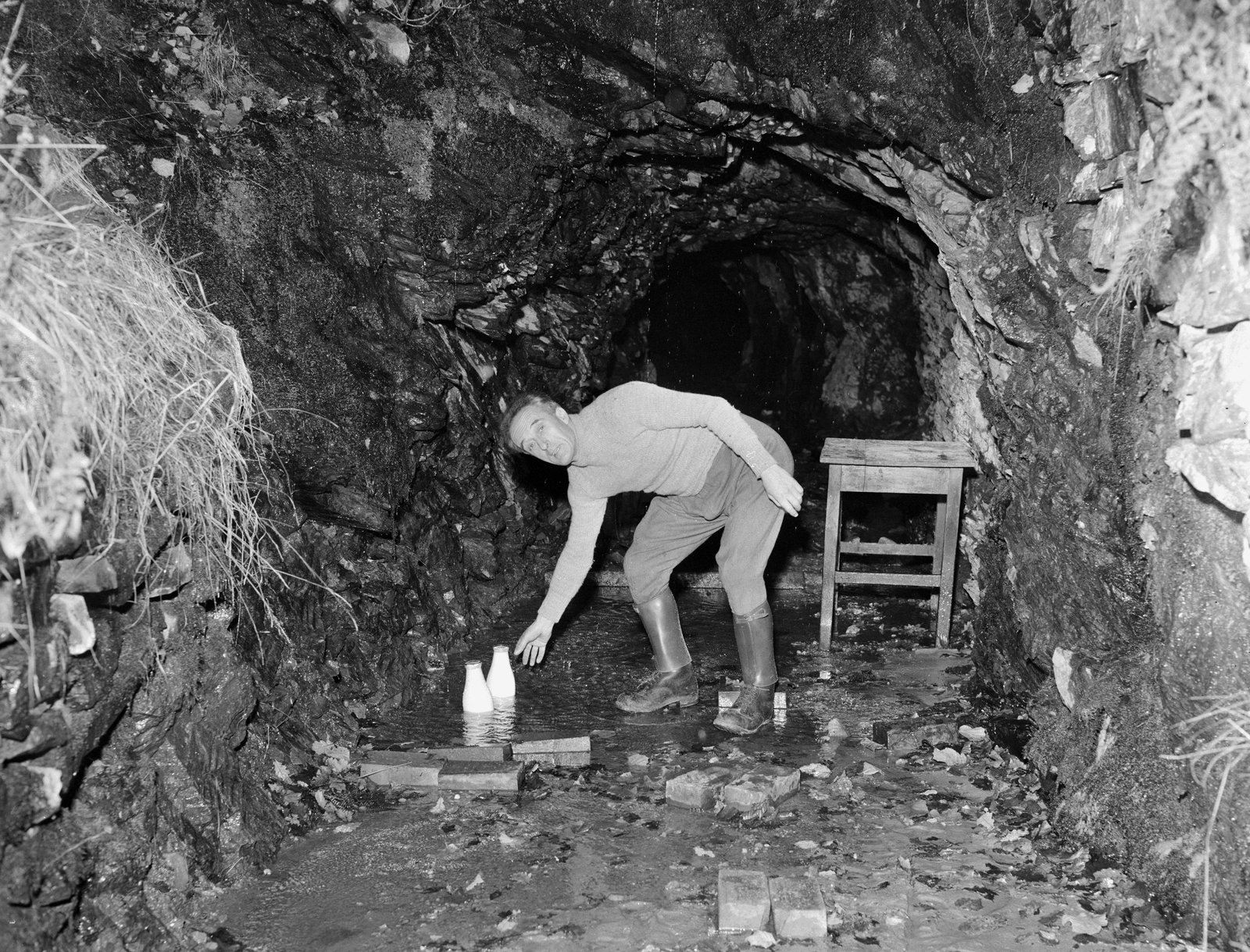Gwynfynydd Gold Mine, Ganllwyd - Oct 1, 1956