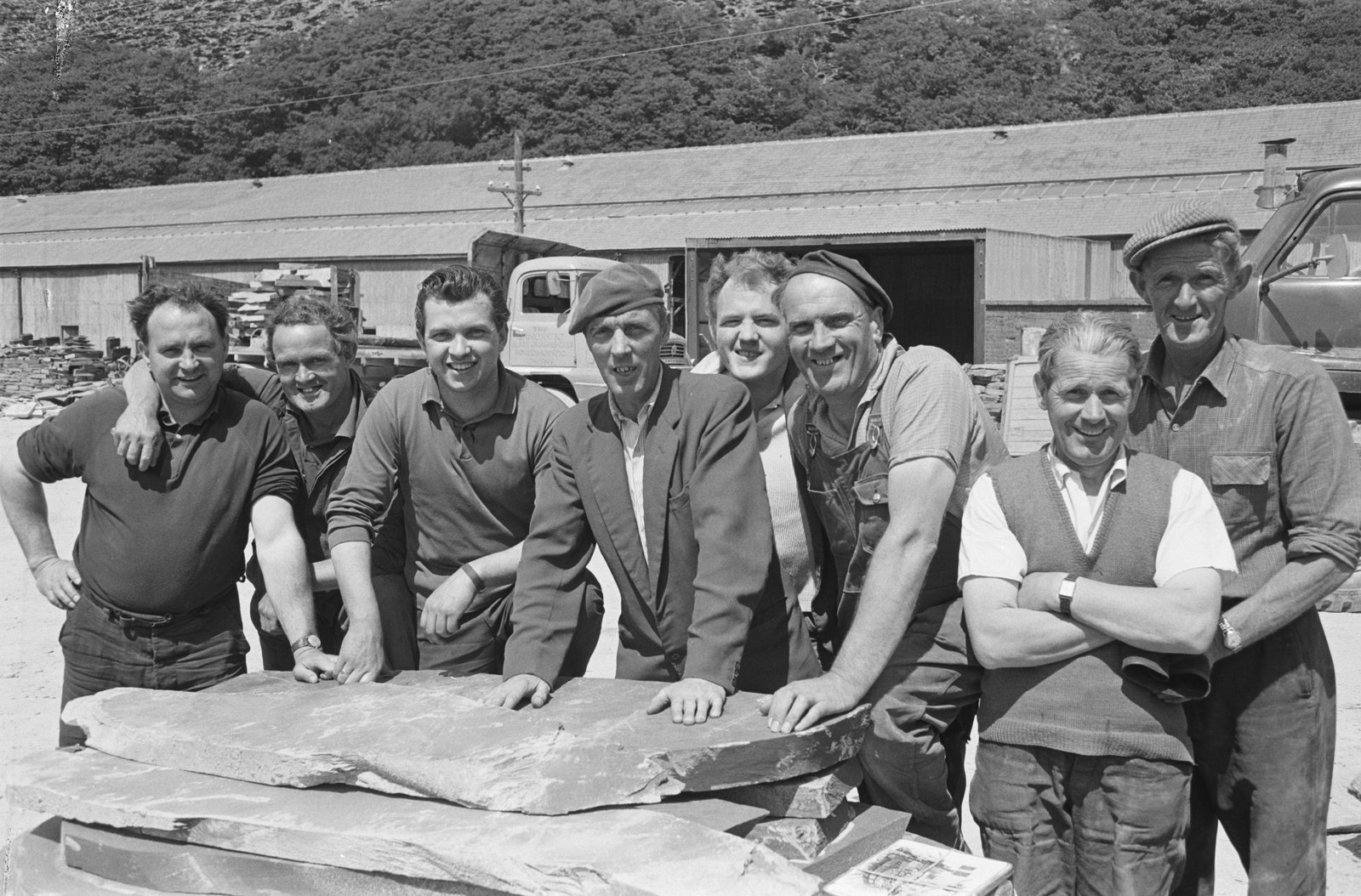 Dinorwig slate quarry closure, submitted by Buddle-Bot on 01-04-2025.
© Geoff Charles https://creativecommons.org/licenses/by-sa/4.0/ http://www.llyfrgell.cymru Dinorwig slate quarry closure